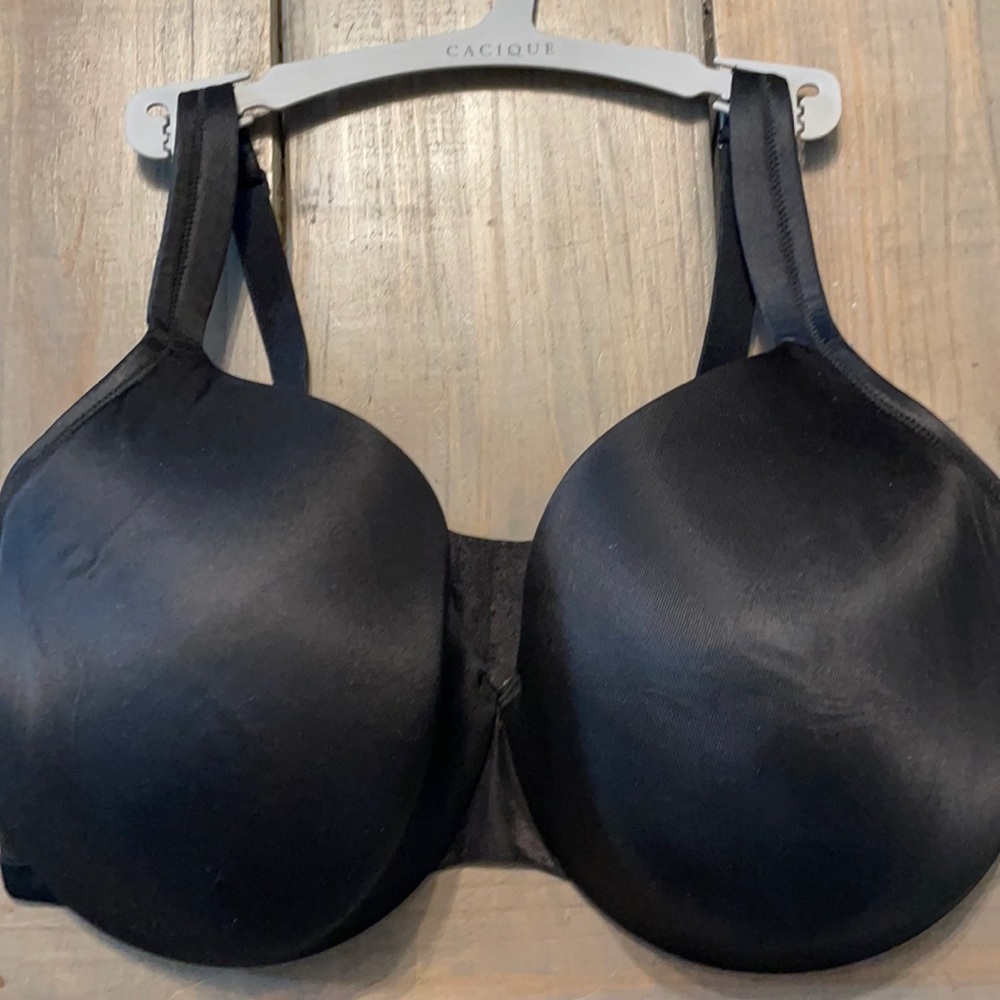 Black Full Coverage Bra 42F